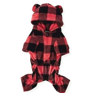 Buffalo Check Plaid DOG pet pj's pajamas